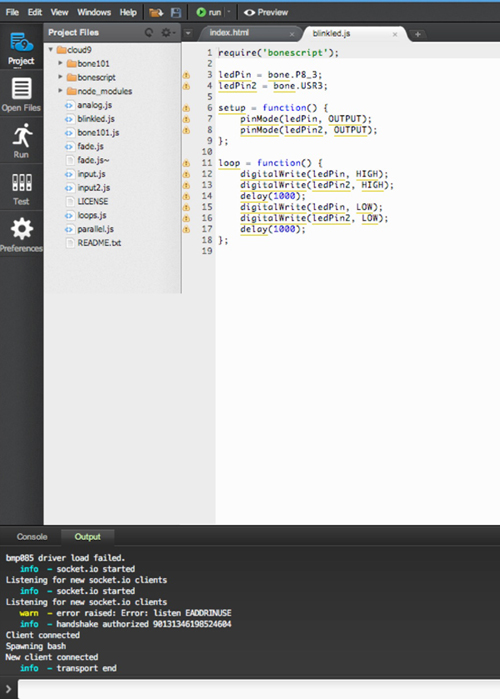Cloud9 integrated development environment